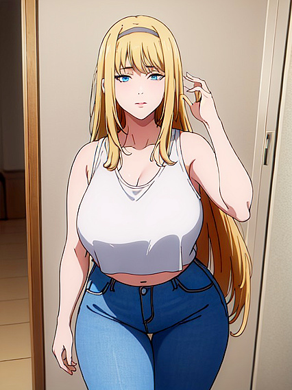 Ymir Fritz from Attack on Titan Seduces in JeANS for 18+ Hentai Pleasure