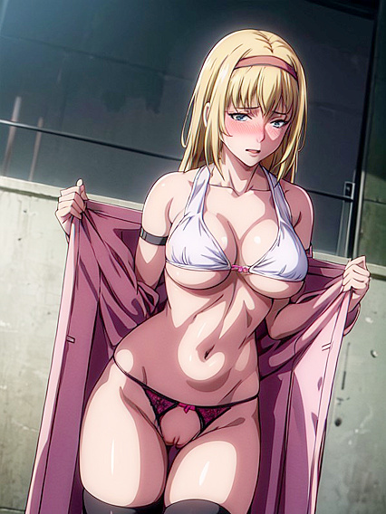 Grabbing Boobs and Stripping Off Underpants in Steamy Hentai Scenes