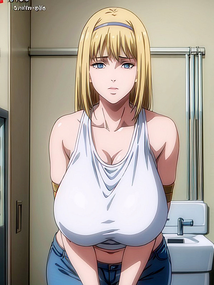 Thick Natural Breasts in Crop Tops for Steamy Hentai Action