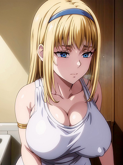 Ymir Fritz from Attack on Titan in Intense Screencap Hentai Action