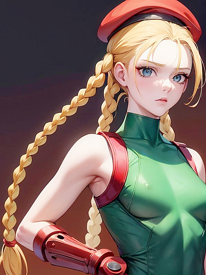 Cammy White's Small Breasts Take Center Stage in Sultry Hentai Action