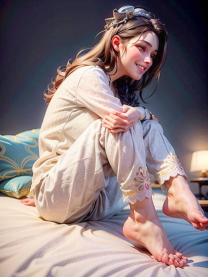 Happy Bedtime Fun in Cozy Pyjamas: A Seductive Hentai Adventure