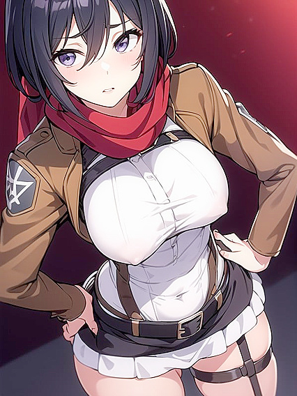 Horny Topless Girl 18+ in Shirt Hentai for Steamy AI Pleasure