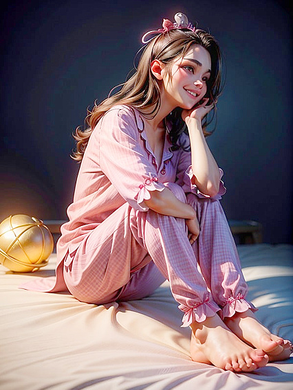 Presenting Her Perfect Feet: A Seductive Side View Hentai Experience