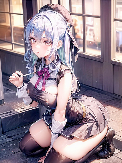 Thick Curves and Expanding Breasts Lead to Creamy Finale in Hentai Bliss
