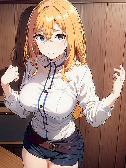 Studying Gets Sexy: Thick Boobs Take Center Stage in This naughty Hentai Scene