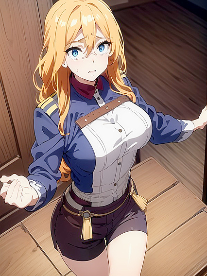 Noon's Ginger Seduction:Large Breasts in Steamy Hentai Adventures