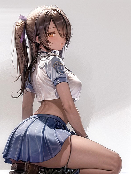 Long-Length Noon Session Featuring Stunning Ass in Hentai AI Action