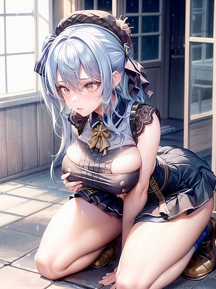 Ultra-Detailed Thick Rounded Ass in Seductive Hentai Action