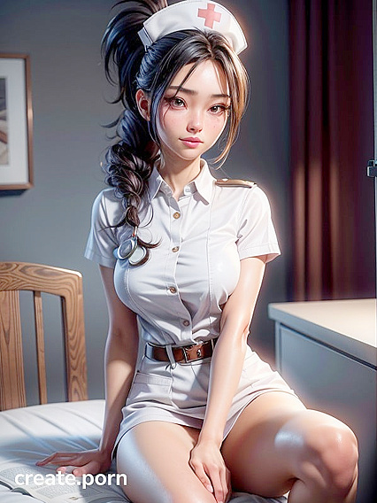 Arms Raised High in Ecstatic 3D hentai AI Orgasms