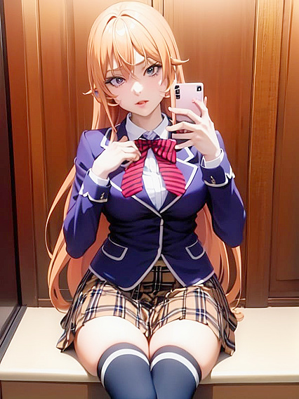 Nakiri Erina from Shokugeki no Soma Lifts Her Shirt for Seductive Hentai Fun