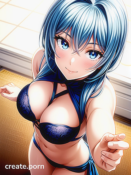 Light Brown-Skinned Beauty in Cotton Shorts Enjoying Intense Hentai Pleasure