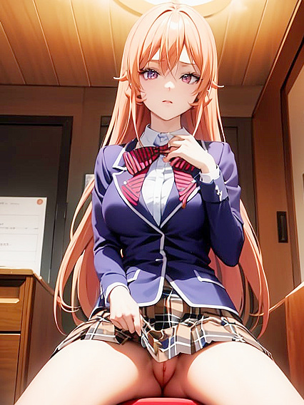 Nakiri Erina from Shokugeki no Soma Enjoying Intense Solo Pleasure Sessions