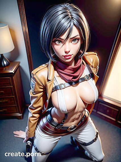 Mikasa Ackerman Spreads Her Legs for Intense hentai Pleasure
