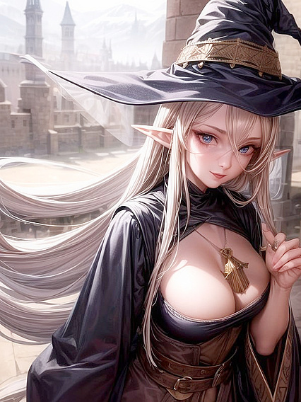 Mistress with Pointy Elf Ears Dominates in Seductive Hentai Scenes