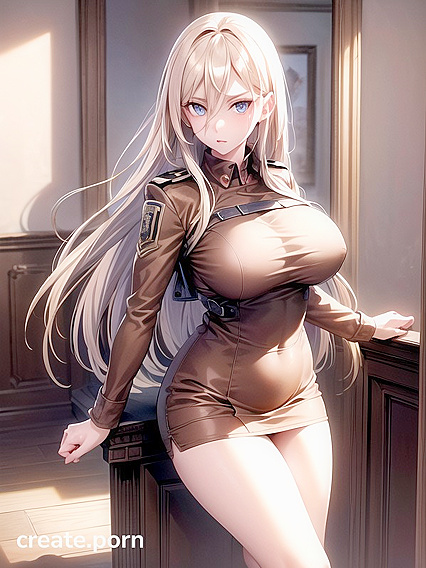 Ultra-Detailed Front View of Pale-Skinned Beauty inSTEAMING Hentai Action