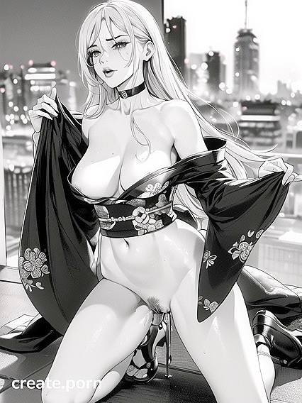 Fit Girl 18+ Enjoying a Steamy Night in Solo Hentai Action