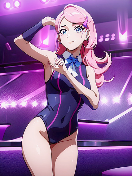 Ace Trainer from Pokémon Enjoying Happy Solo Moments in Steamy Hentai Action