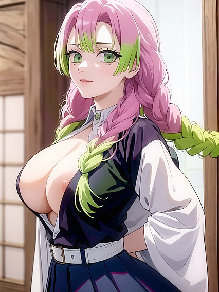 Fit Beauty with Blue Eyes Gets Her Boobs Grabbed in Wild Hentai Action