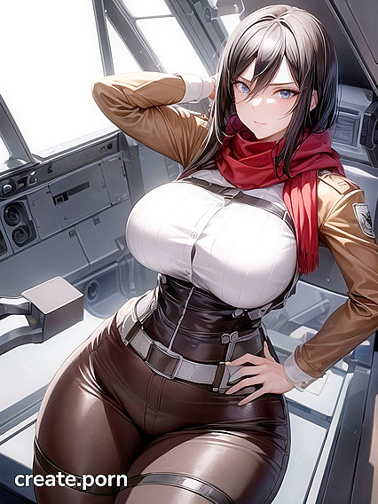 18-Year-Old Military Girl 18+ in Tight Bodysuit Exploring Intense Hentai Pleasure
