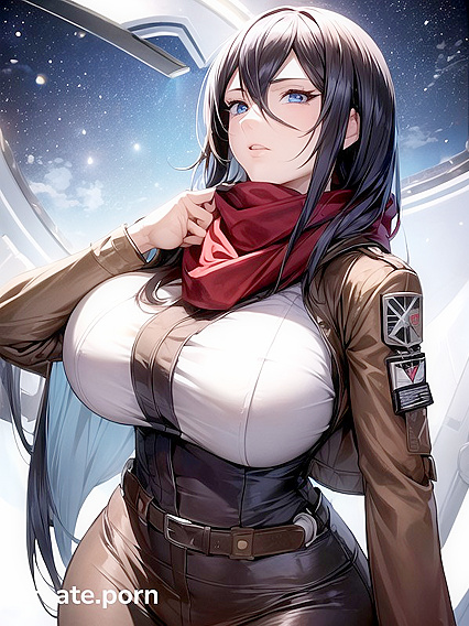 Ultra-Detailed Sci-Fi Hentai: Hands-On-Hips Action
