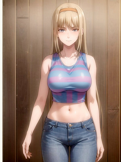 Ymir Fritz from Attack on Titan Seduces in a Sexy Crop Top Hentai Scene