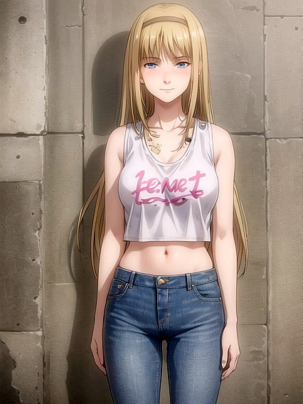 Ymir Fritz from Attack on Titan Seduces in a Sexy Crop Top Hentai Scene