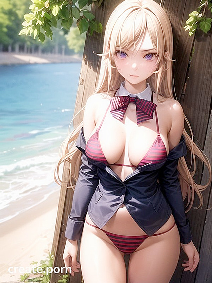 Nakiri Erina from Shokugeki no Soma in Ultra-Detailed Bikini Hentai Pleasure