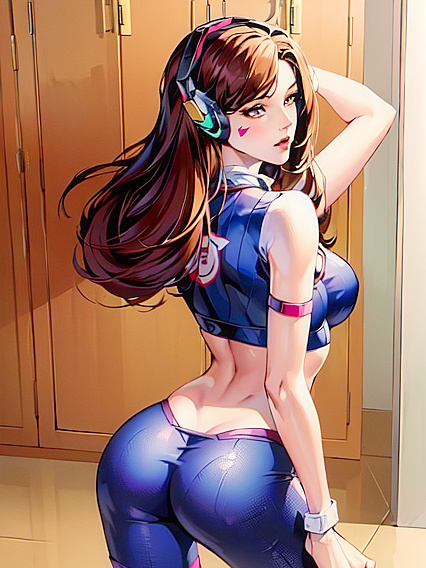 Brunette in Fishnets Stars in SeductiveComic Hentai Scenes