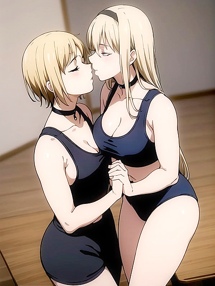 Sporty Short-Wearing Babe Choked and Pleasured in Intense Hentai Scene