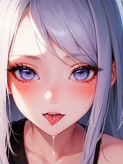 Tongue-In-Cheek Fun with Foreheads in Steamy Hentai Action
