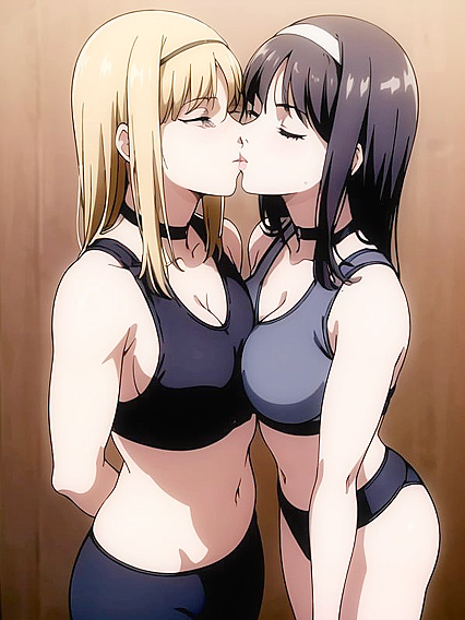 Ymir Fritz from Attack on Titan Works Out in Blacked Sports Bra for Steamy Gym Hentai Action