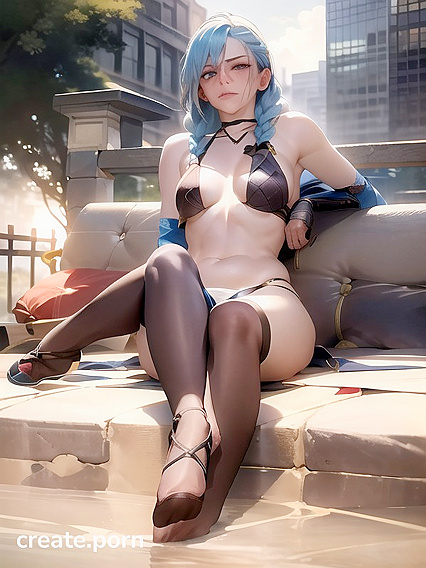 Arms Crossed and Bangs Intensify Pleasure on the Couch in Steamy Hentai Action