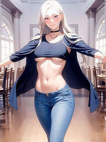 Choked in Jeans: A Solo Hentai Fantasy Unleashed