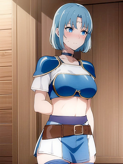 Blushingly Mischievous Teen 18+ Tempts Solo in Seductive 18+ Hentai Scene