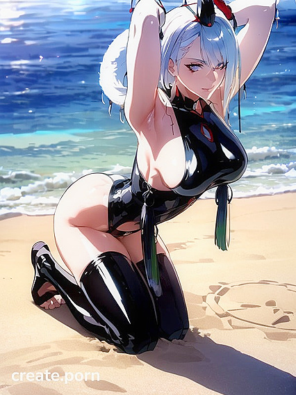Smiling for the Camera: Full Body Ecstasy in Captivating Hentai Action