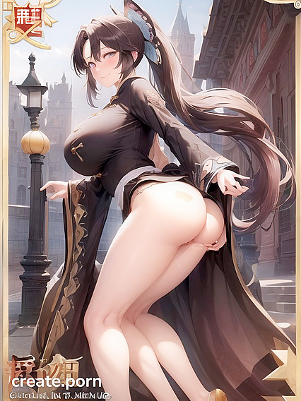 Gigantic-Assed Beauty with Enormous Tits in Hyper-Detailed Hentai Action
