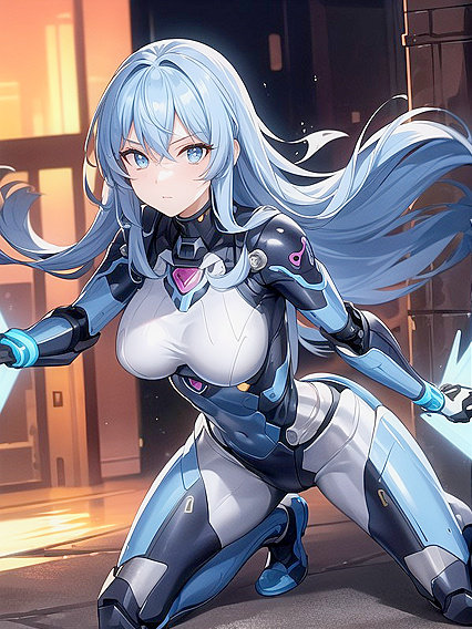 Mechanical Beauty Spreads Her Legs in the Garage forSTEAMY Hentai Action