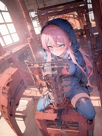 Pleasure Training: Intricate Machine Takes Control of Her Limbs for Ultimate Hentai Ecstasy