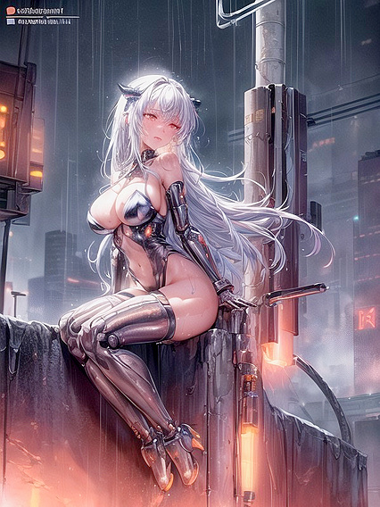 Mechanical Body Switching in Intense Metal hentai Action