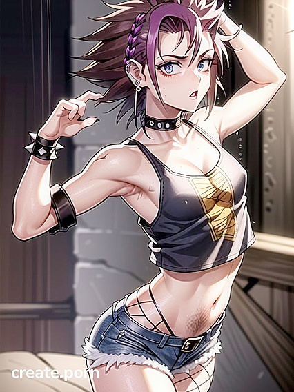 Fingerless Gloves and Hairy Sensations: A Steamy Hentai Adventure