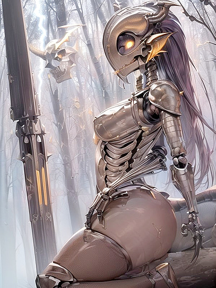 Gothic Arch and Metal Body: Casting Spells in Steamy Hentai Action
