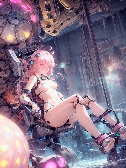 Tentacle Monster Rides Big Machinery for Explosive Creampie hentai Action