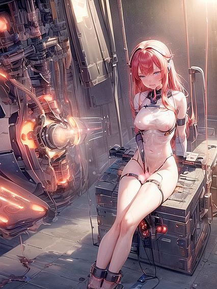 Bathing in Ice with Electric Cables for Intense Hentai Pleasure