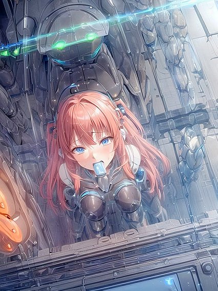Limbs Switched Inside Complex Machine for Intense Hentai Pleasure