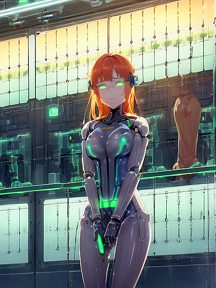 Big Machinery Meets Mechanical Penises in Steamy Hentai Action