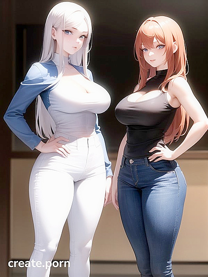 Big-Rounded Breasts Stand Tall in Steamy Hentai Action