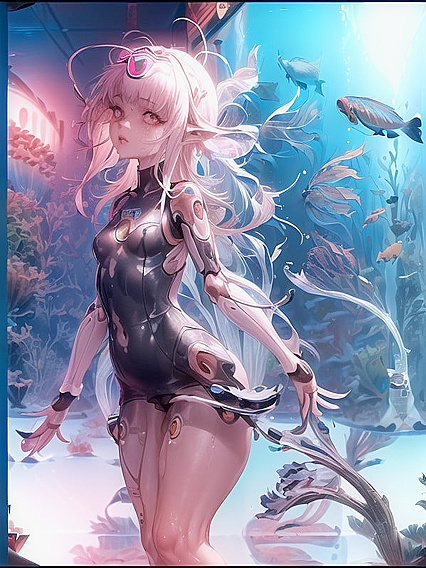 Glowing Machine Sex Switches Gears in Cybernetic Hentai Fantasy