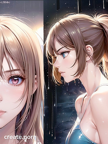 Monika from Doki Doki Literature Club Enjoying Passionate Coral Brown Hair Hentai Pleasure