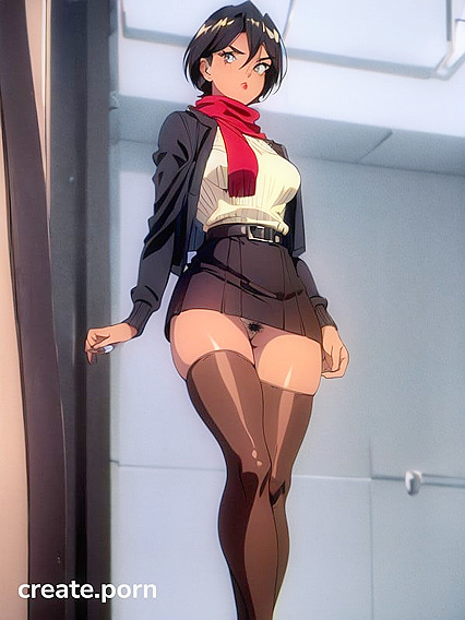 Seductive Dark-Skinned Beauty with Raven Pubic Hair and Mesmerizing Brown Eyes in Hentai'action